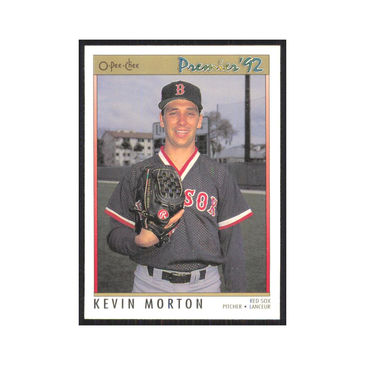 1992 O-Pee-Chee Premier Kevin Morton Red Sox #7