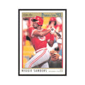 1992 O-Pee-Chee Premier Reggie Sanders Reds #25