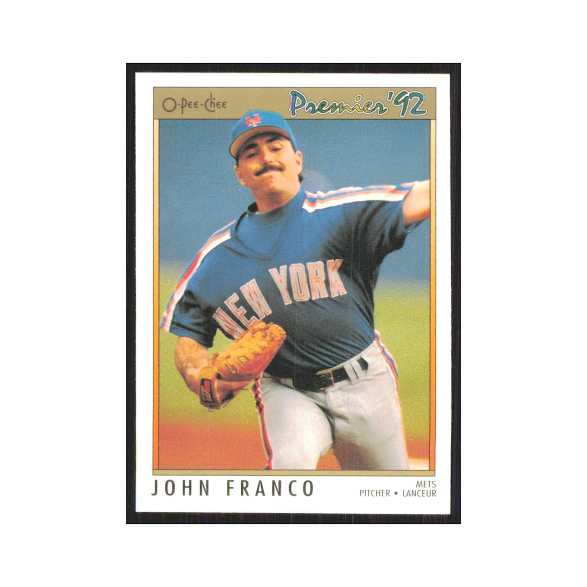 1992 O-Pee-Chee Premier John Franco Mets #73