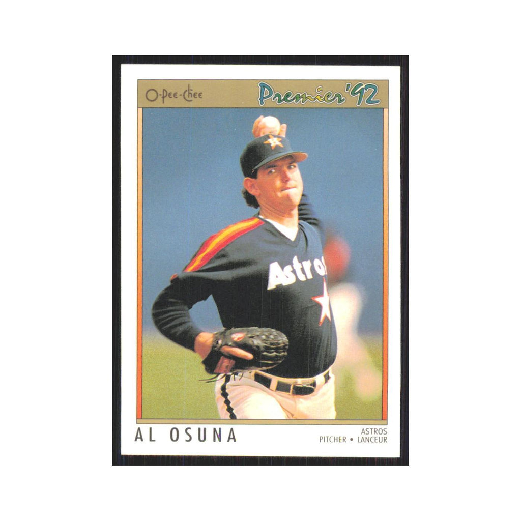 1992 O-Pee-Chee Premier Al Osuna Astros #121