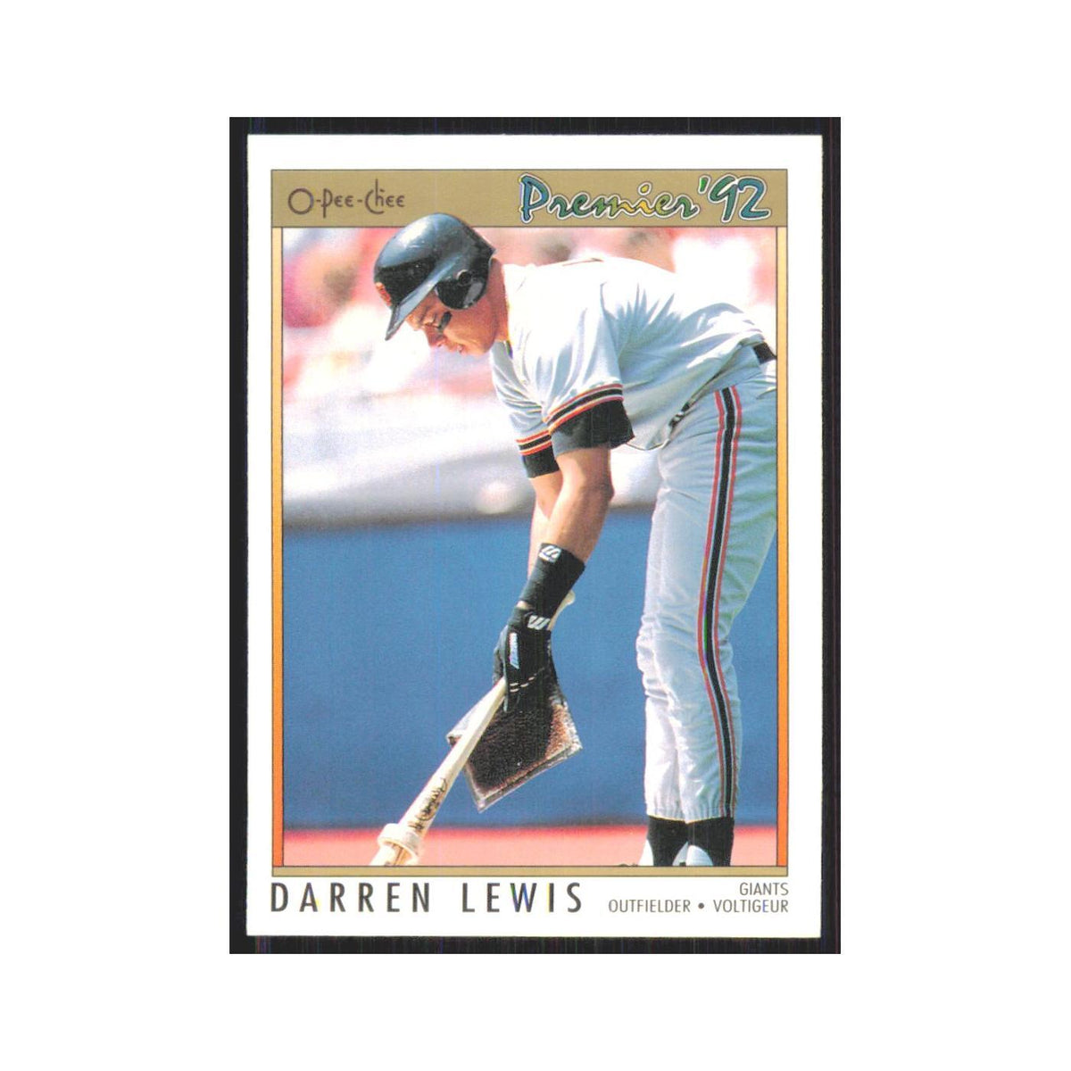 1992 O-Pee-Chee Premier Darren Lewis Giants #151