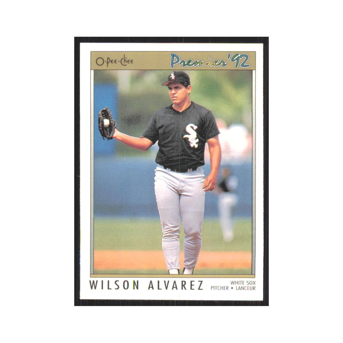 1992 O-Pee-Chee Premier Wilson Alvarez White Sox #122