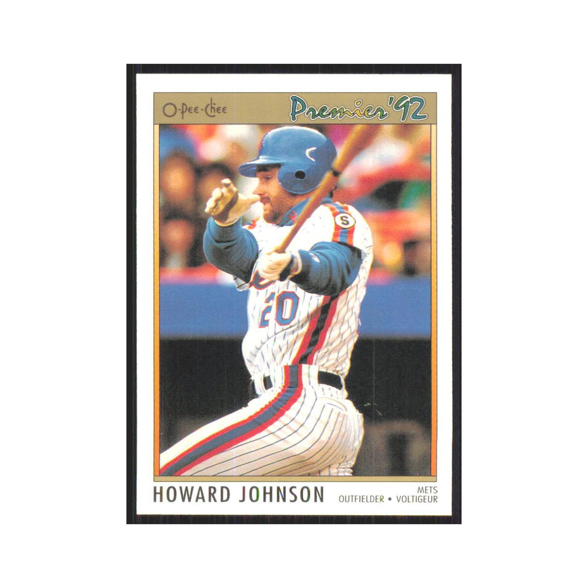 1992 O-Pee-Chee Premier Howard Johnson Mets #42