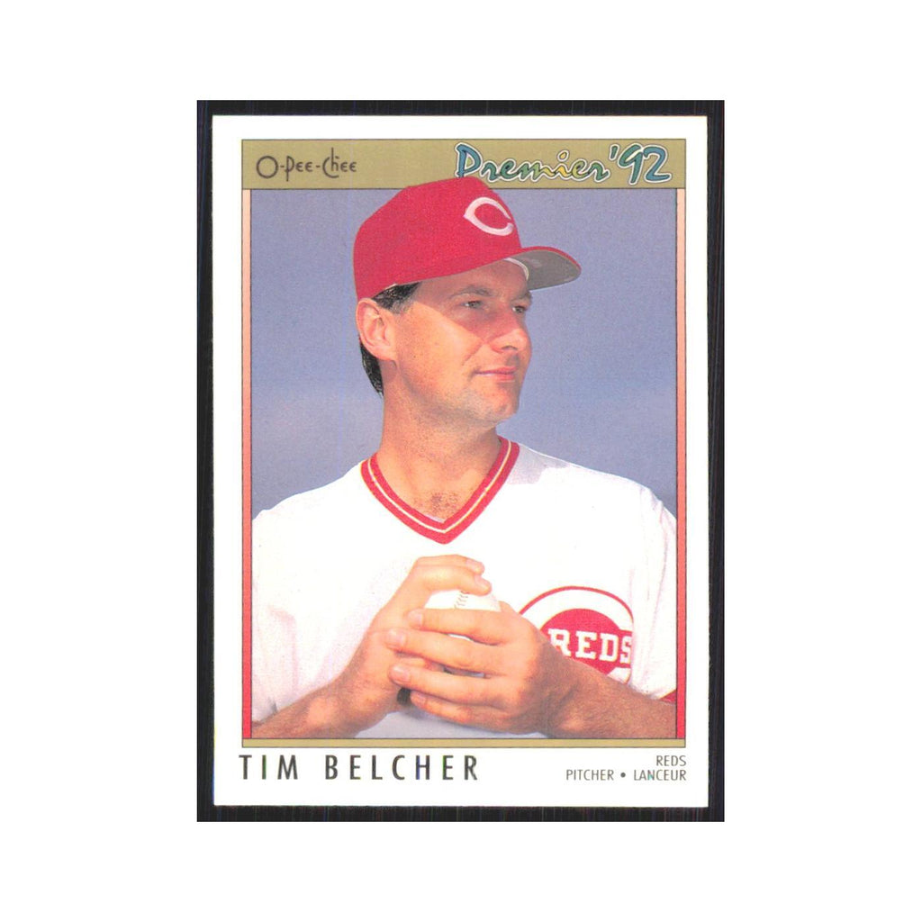 1992 O-Pee-Chee Premier Tim Belcher Reds #113