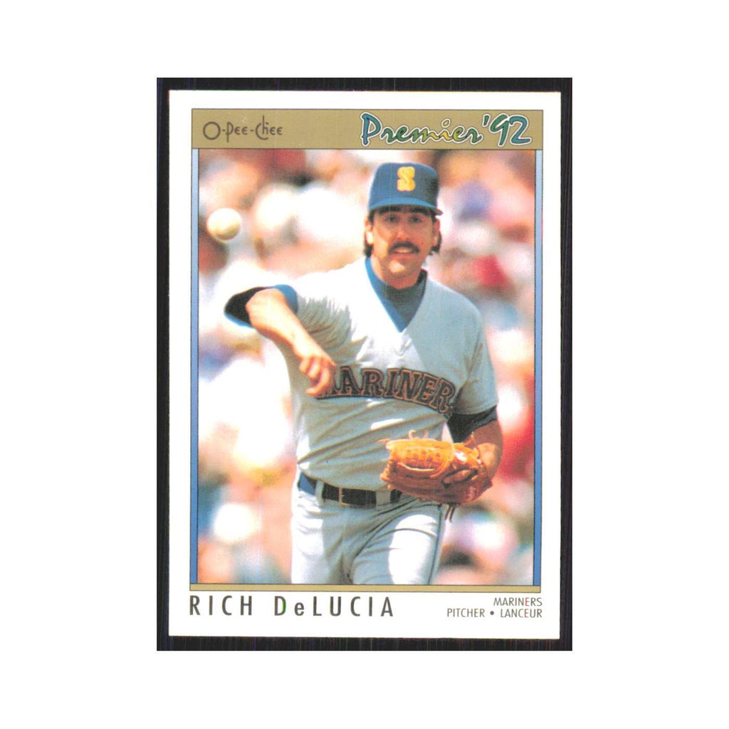 1992 O-Pee-Chee Premier Rich DeLucia Mariners #171