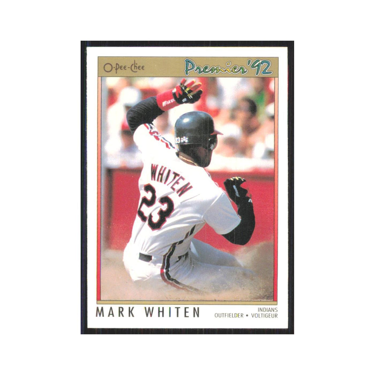 1992 O-Pee-Chee Premier Mark Whiten Indians #178