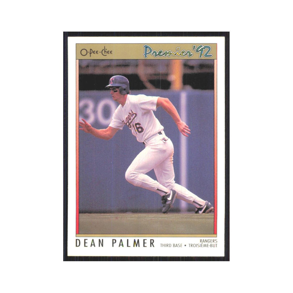 1992 O-Pee-Chee Premier Dean Palmer Rangers #112