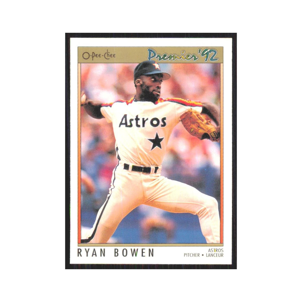 1992 O-Pee-Chee Premier Ryan Bowen Astros #28
