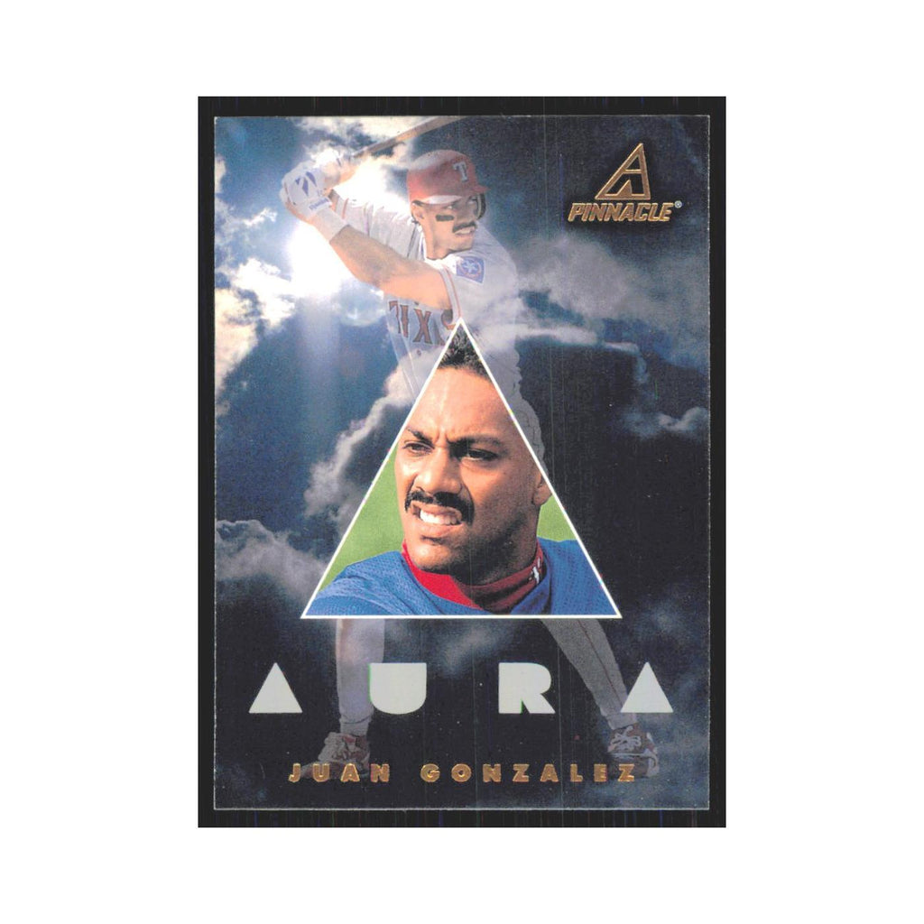 1997 Pinnacle Juan Gonzalez Rangers #195