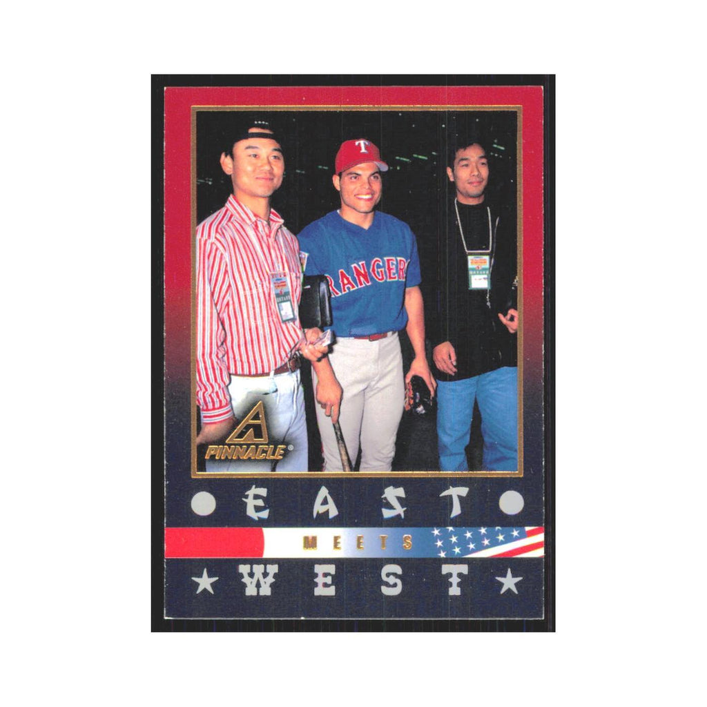 1997 Pinnacle Ivan Rodriguez Rangers #185