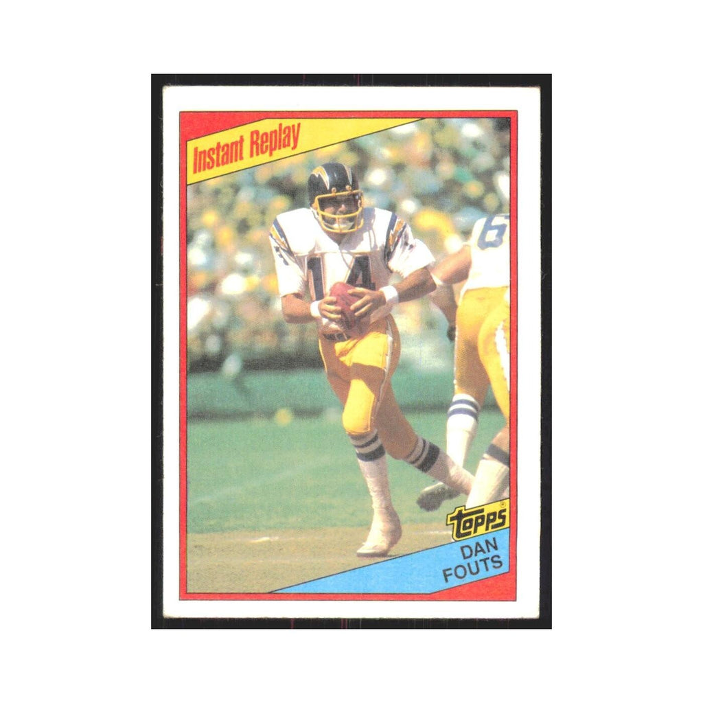 1984 Topps Dan Fouts San Diego Chargers #180