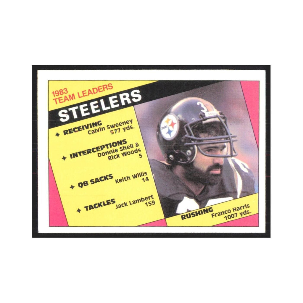1984 Topps Franco Harris Steelers #159