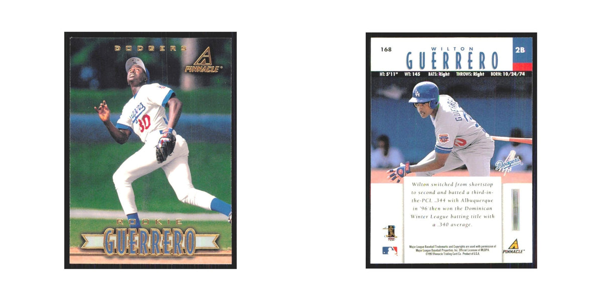 1997 Pinnacle Wilton Guerrero RC Dodgers #168