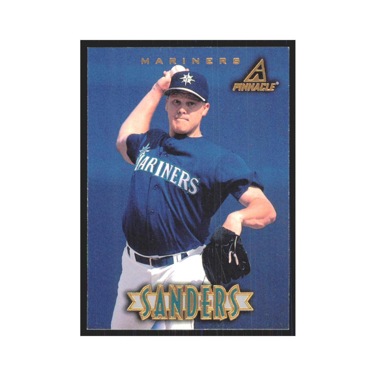 1997 Pinnacle Scott Sanders Mariners #48