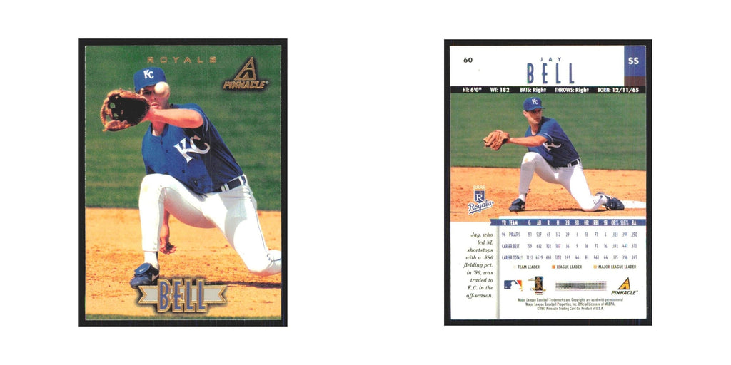 1997 Pinnacle Jay Bell Royals #60