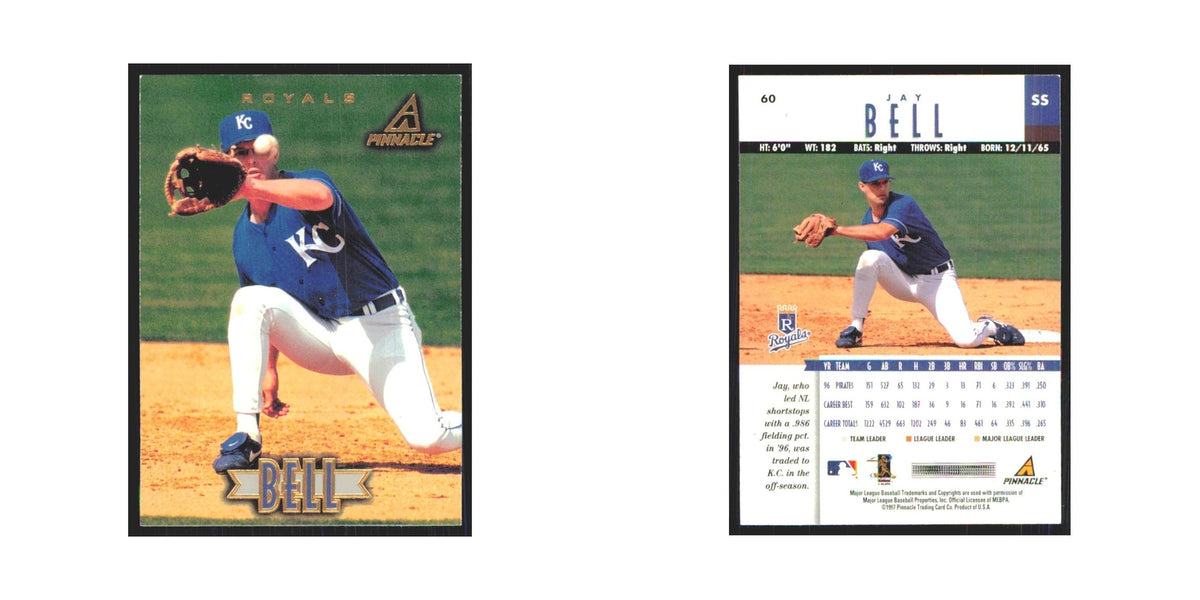 1997 Pinnacle Jay Bell Royals #60