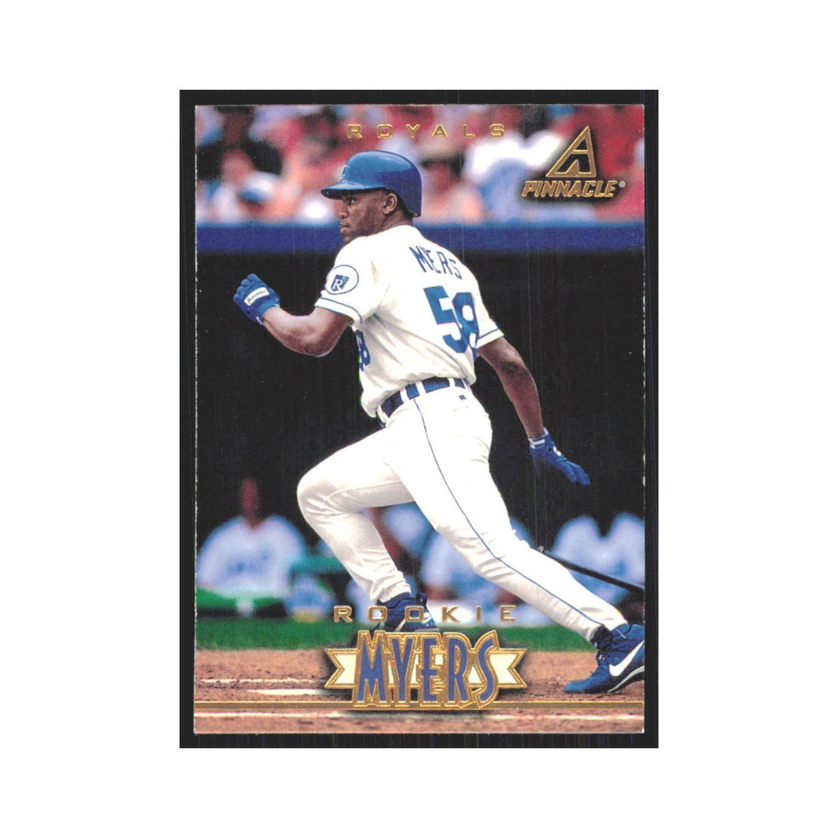 1997 Pinnacle Rod Myers RC Royals #166