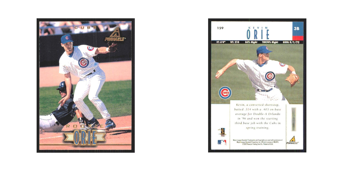 1997 Pinnacle Kevin Orie RC Cubs #159