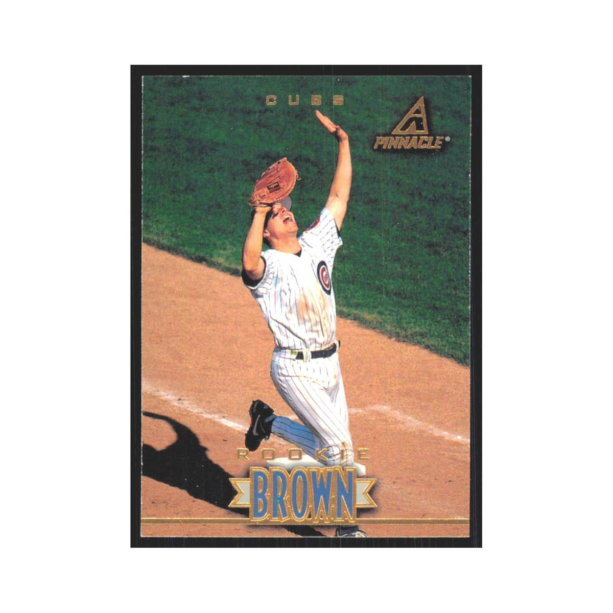 1997 Pinnacle Brant Brown RC Cubs #162