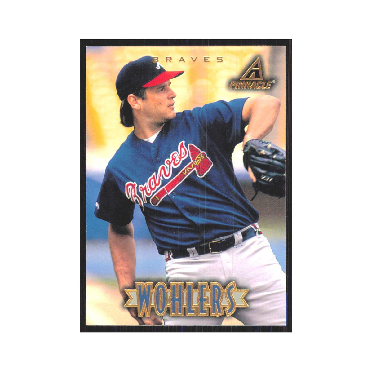 1997 Pinnacle Mark Wohlers Braves #36