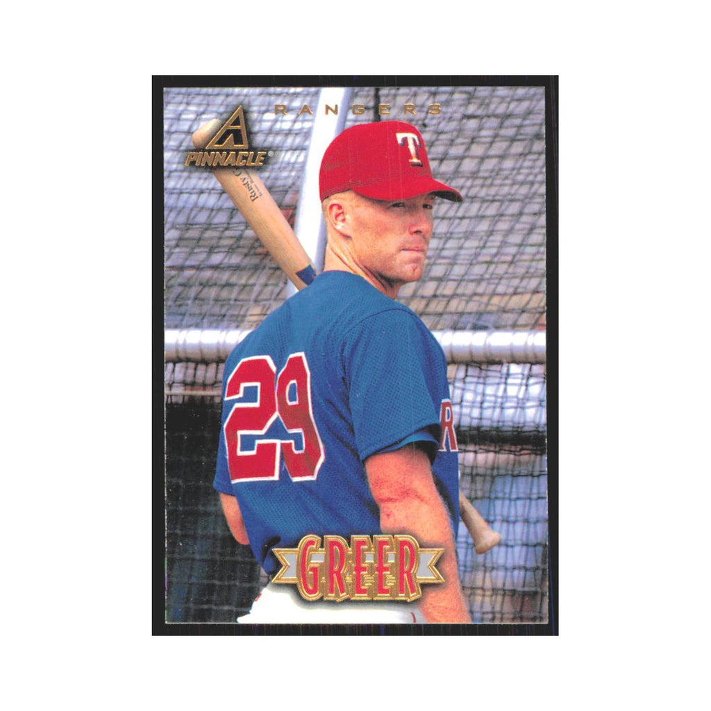 1997 Pinnacle Rusty Greer Rangers #63