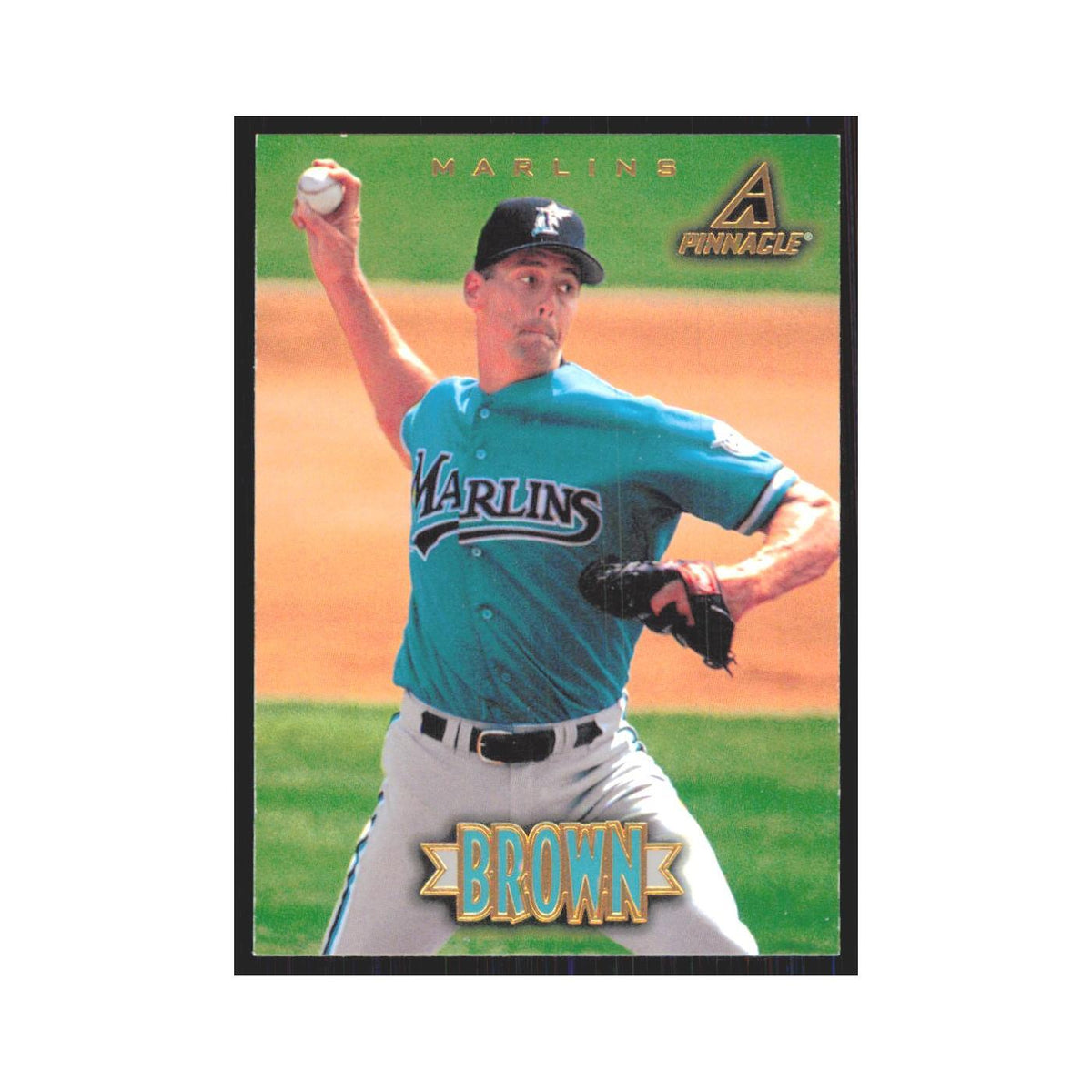 1997 Pinnacle Kevin Brown Florida Marlins #50