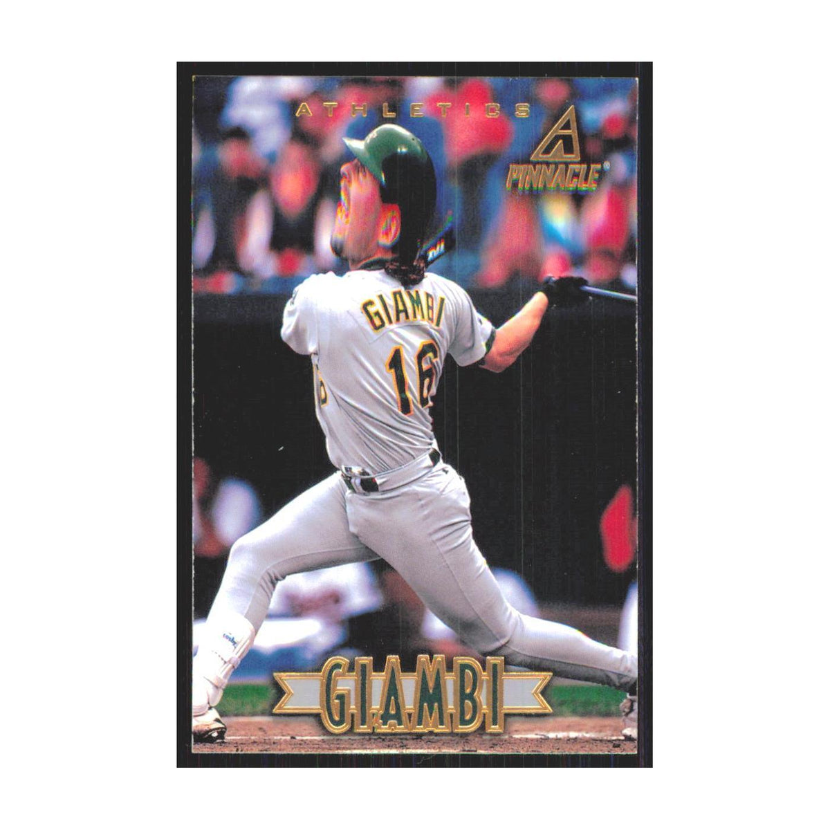 1997 Pinnacle Jason Giambi Athletics #74