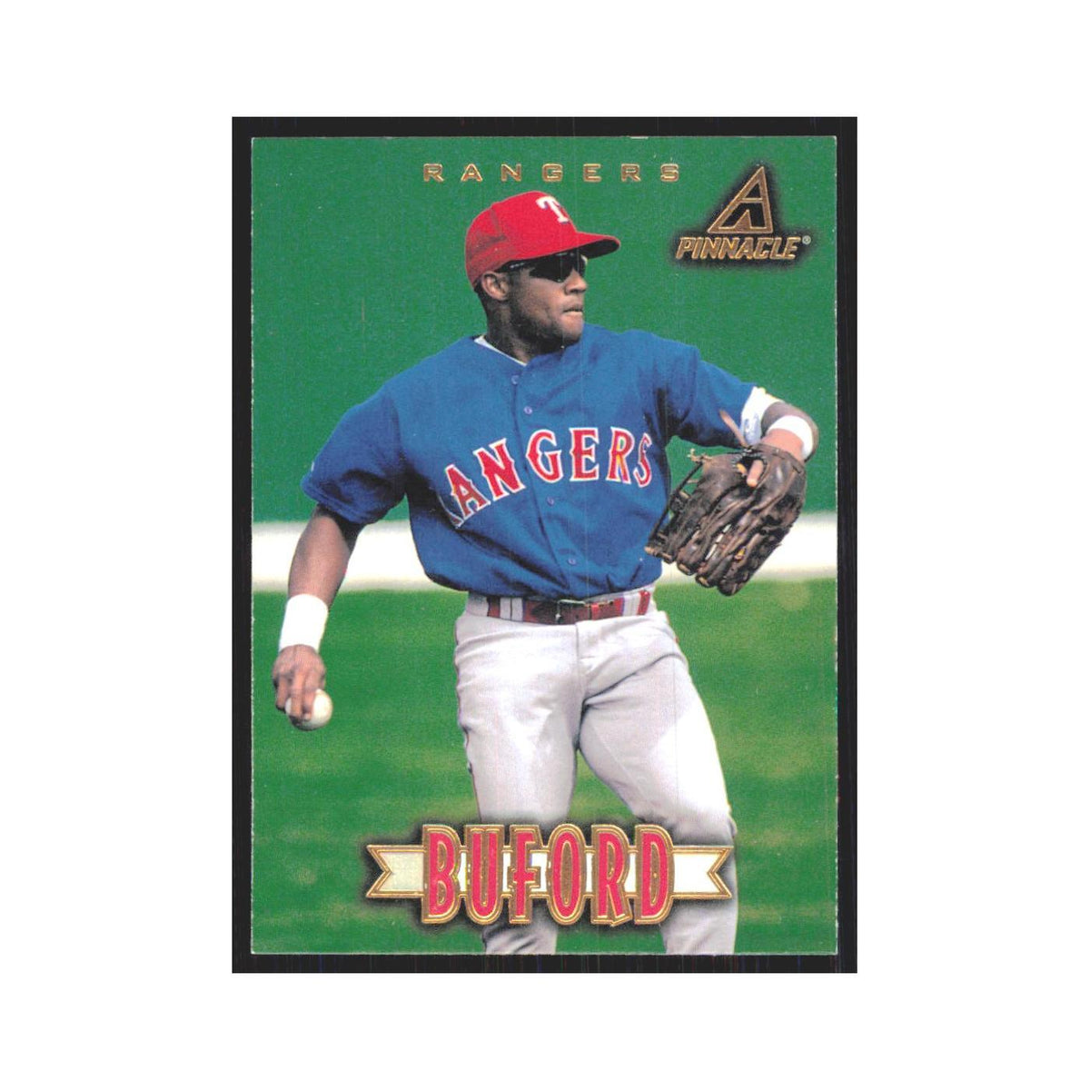 1997 Pinnacle Damon Buford Rangers #146