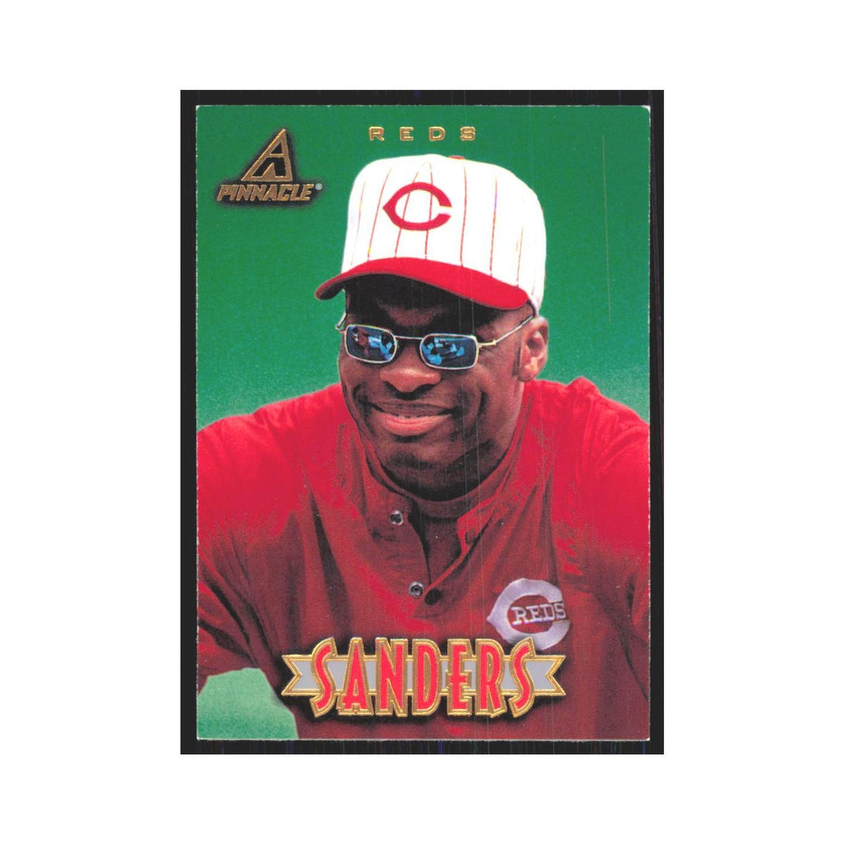1997 Pinnacle Reggie Sanders Reds #22