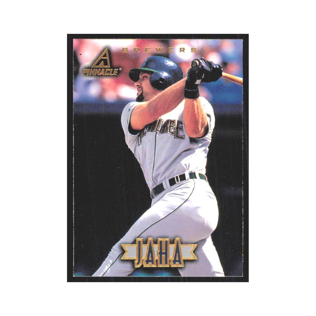 1997 Pinnacle John Jaha Brewers #23