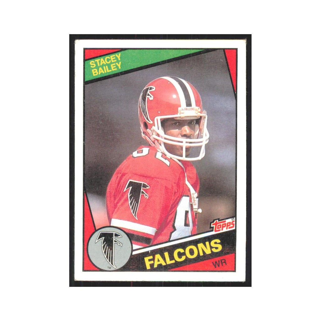 1984 Topps Stacey Bailey Falcons #211