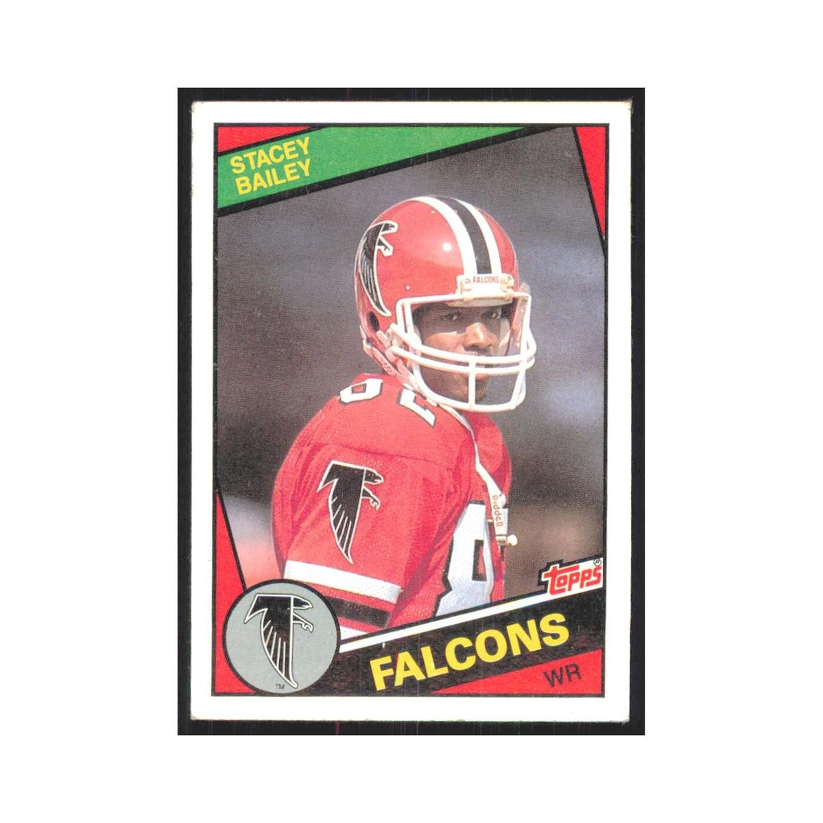 1984 Topps Stacey Bailey Falcons #211