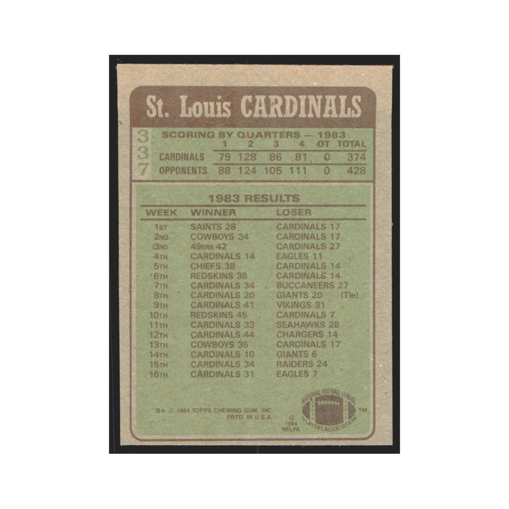 1984 Topps Ottis Anderson Cardinals #337