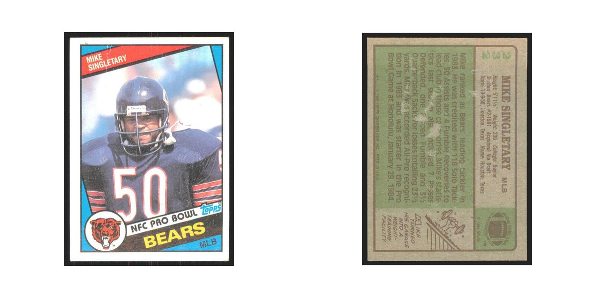 1984 Topps Mike Singletary Bears #232