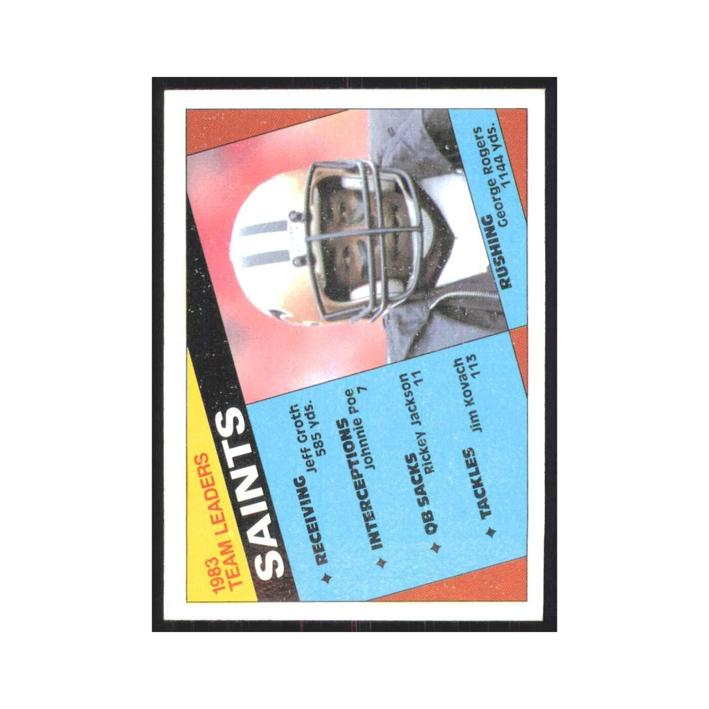 1984 Topps George Rogers Saints #299