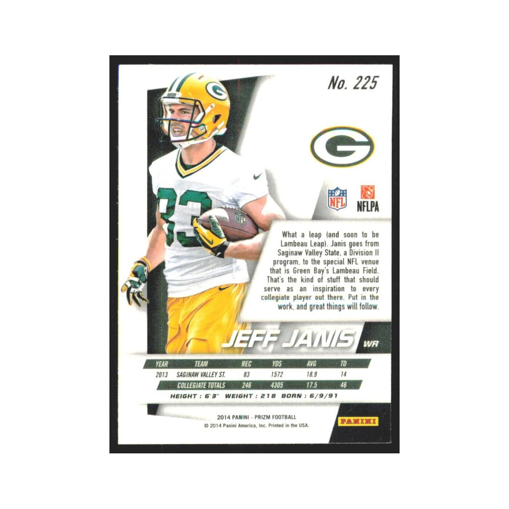 2014 Panini Prizm Jeff Janis RC Packers #225