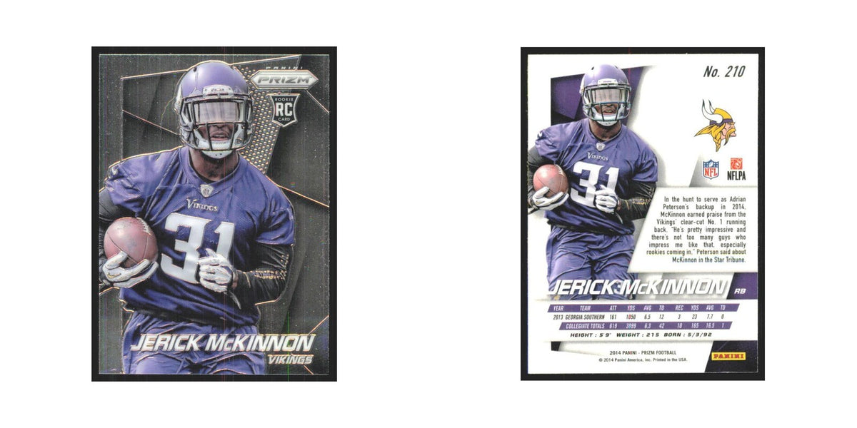 2014 Panini Prizm Jerick McKinnon RC Vikings #210