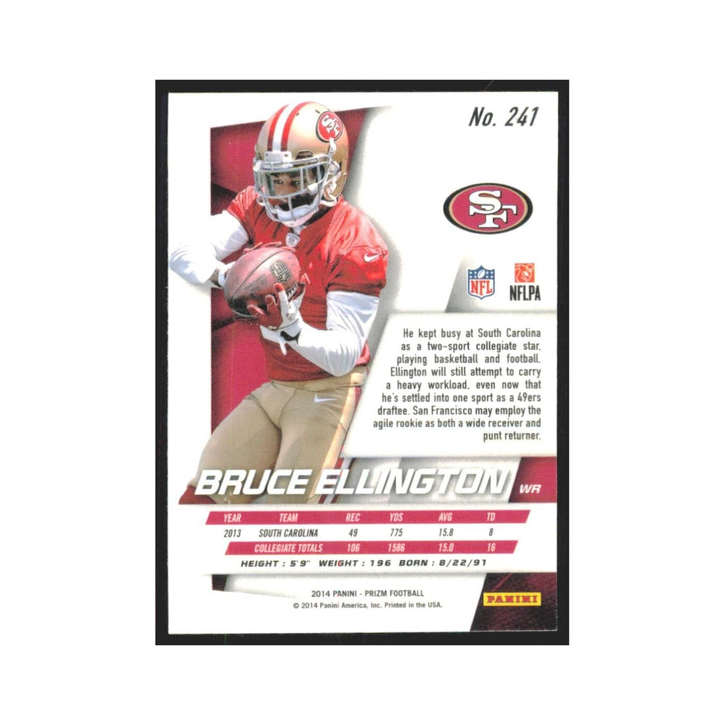 2014 Panini Prizm Bruce Ellington RC 49ers #241