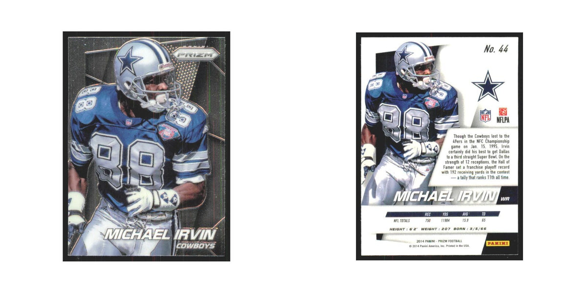 2014 Panini Prizm Michael Irvin Cowboys #44