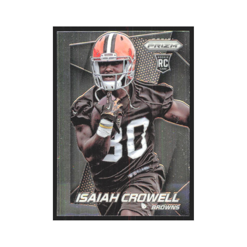 2014 Panini Prizm Isaiah Crowell RC Browns #286