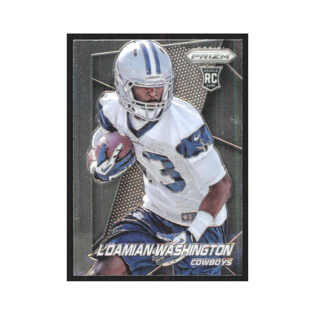 2014 Panini Prizm L'Damian Washington RC Cowboys #206