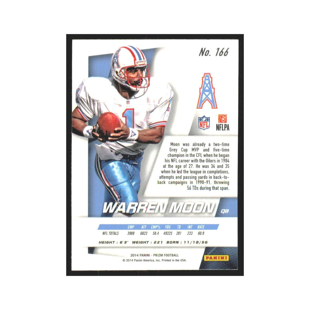 2014 Panini Prizm Warren Moon Houston Oilers #166