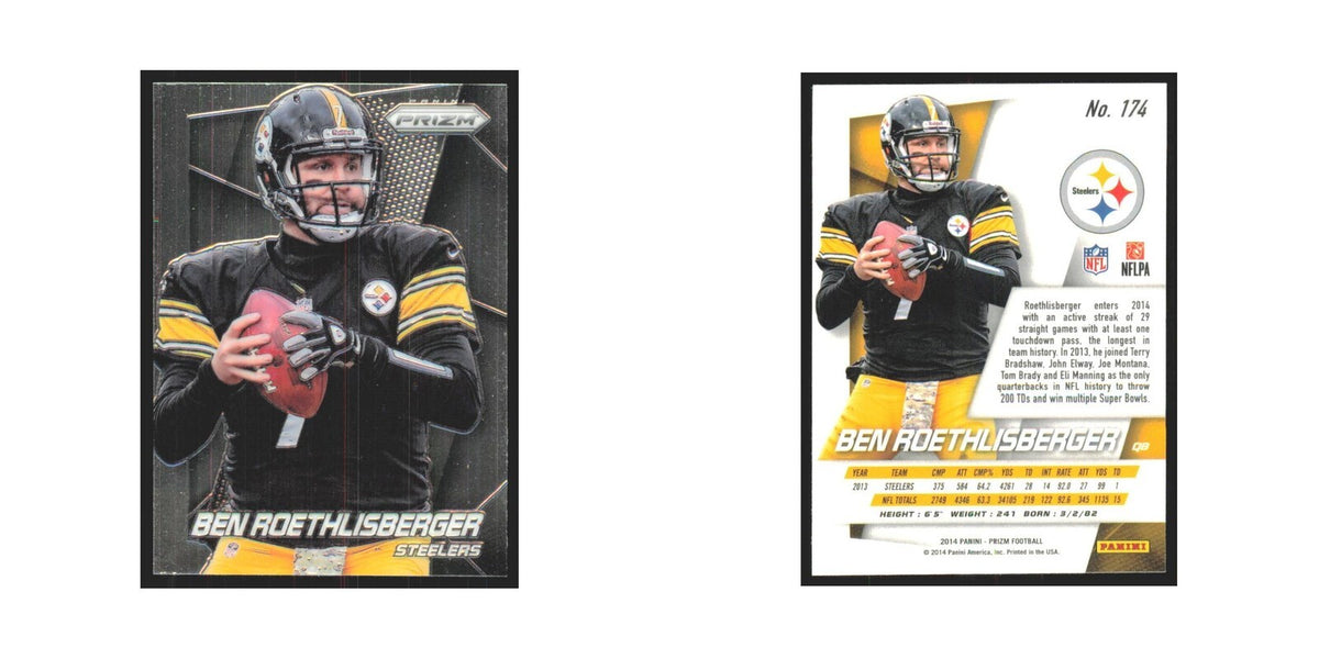 2014 Panini Prizm Ben Roethlisberger Steelers #174