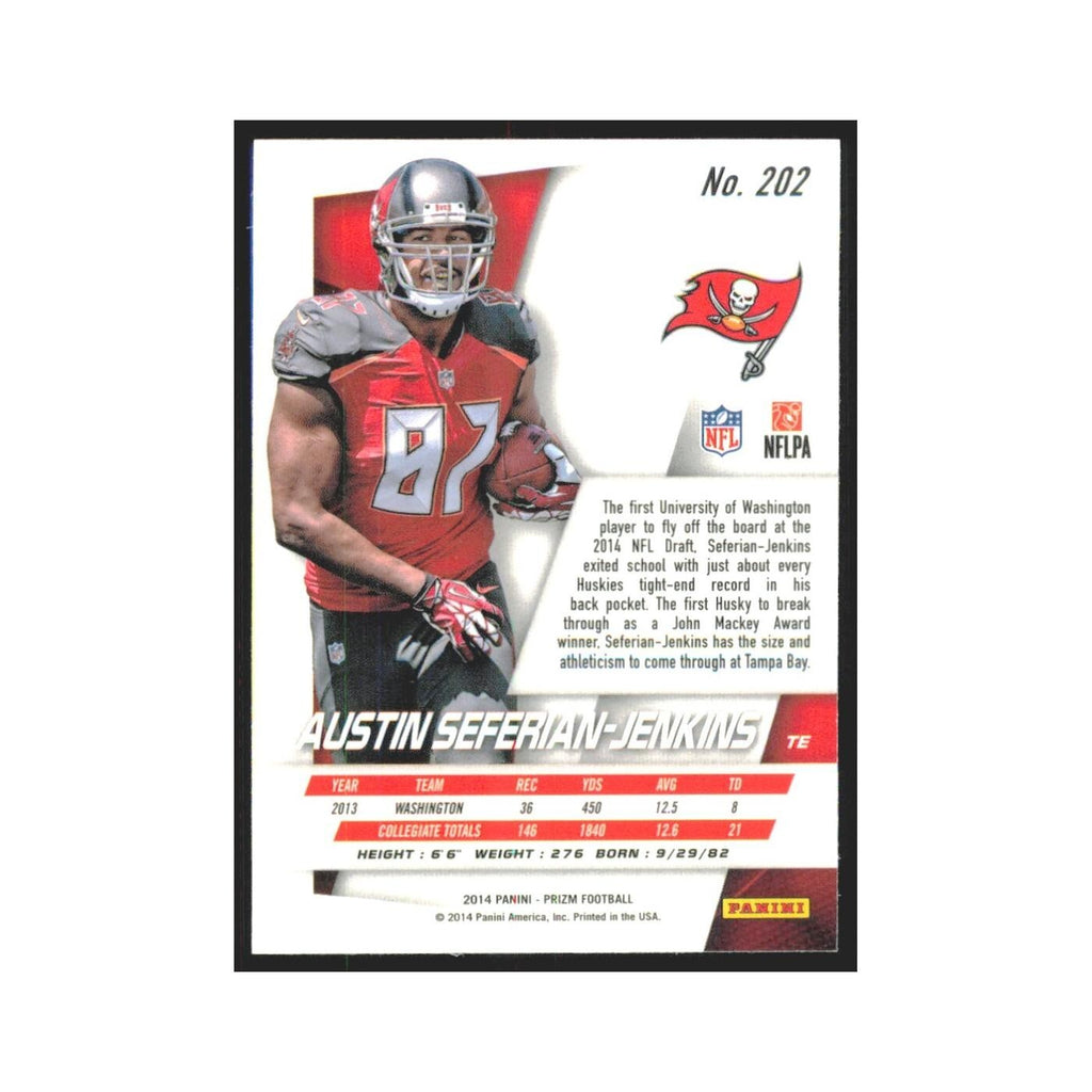 2014 Panini Prizm Austin Seferian-Jenkins RC Buccaneers #202