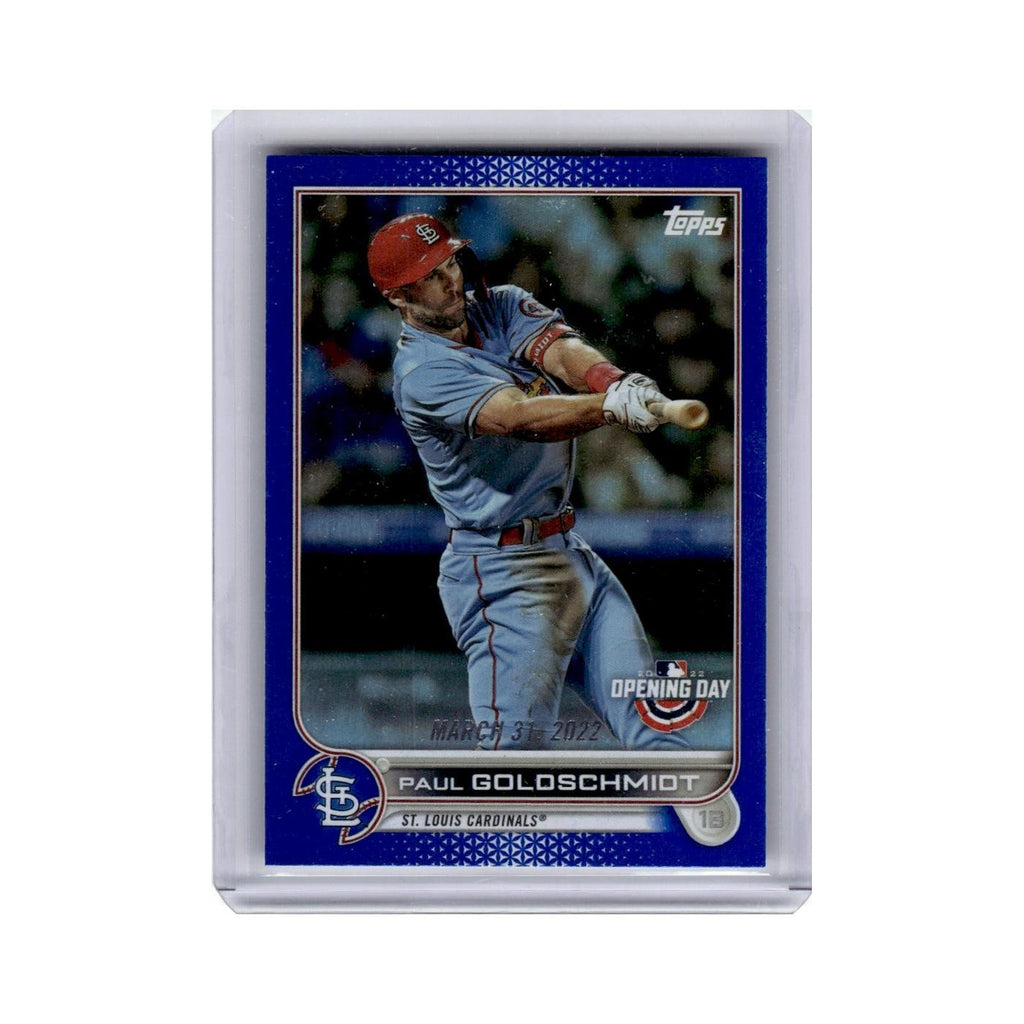Paul Goldschmidt 2022 Topps Opening Day Blue Foil #171 St. Louis Cardinals NM