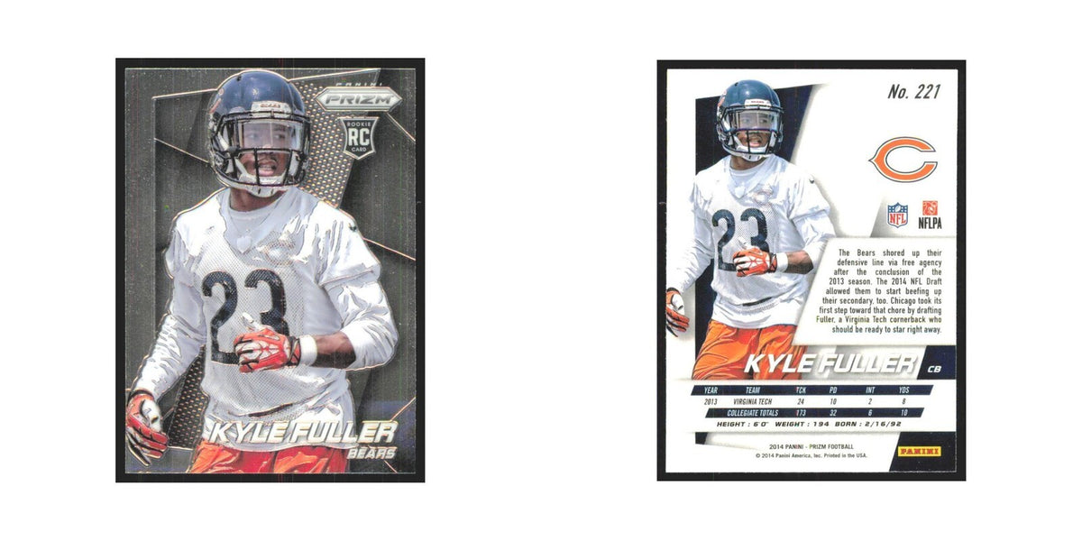 2014 Panini Prizm Kyle Fuller RC Bears #221