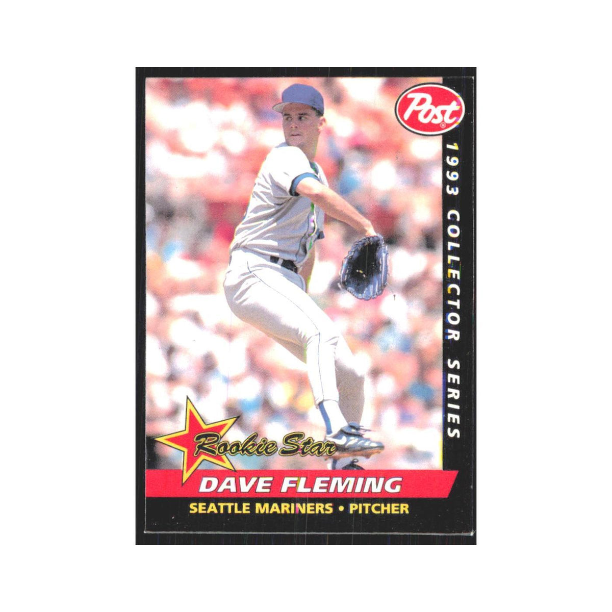 1993 Post Cereal Dave Fleming Mariners #1