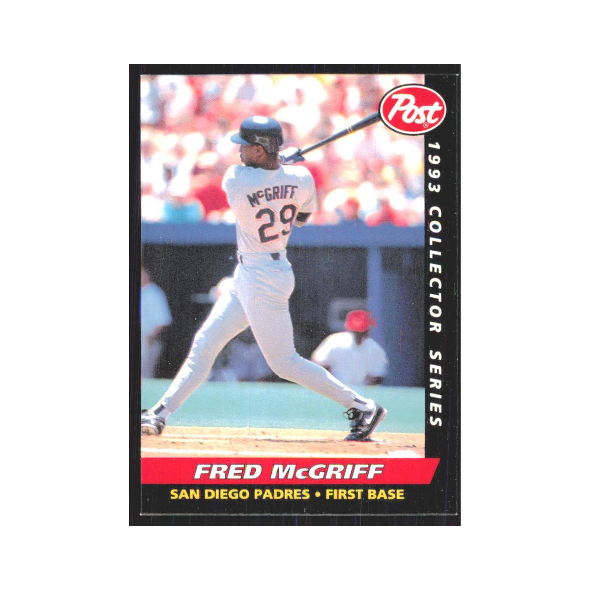 1993 Post Cereal Fred McGriff Padres #5