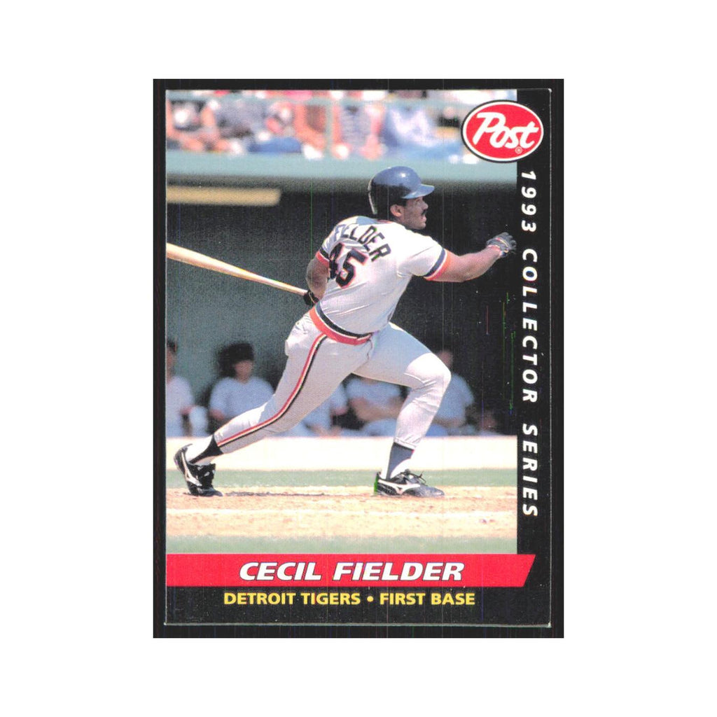 1993 Post Cereal Cecil Fielder Tigers #10