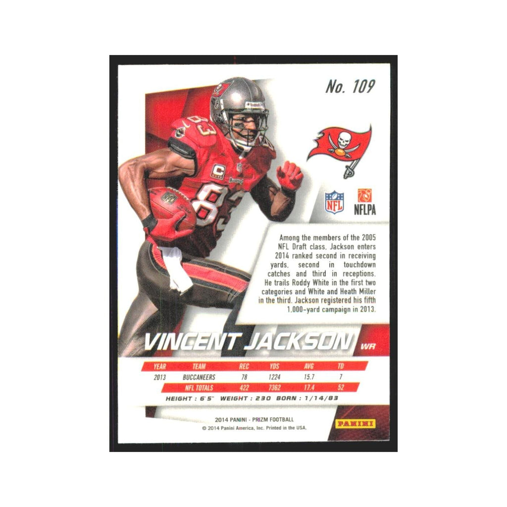 2014 Panini Prizm Vincent Jackson Buccaneers #109